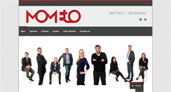 Desktop Screenshot of mometo.no